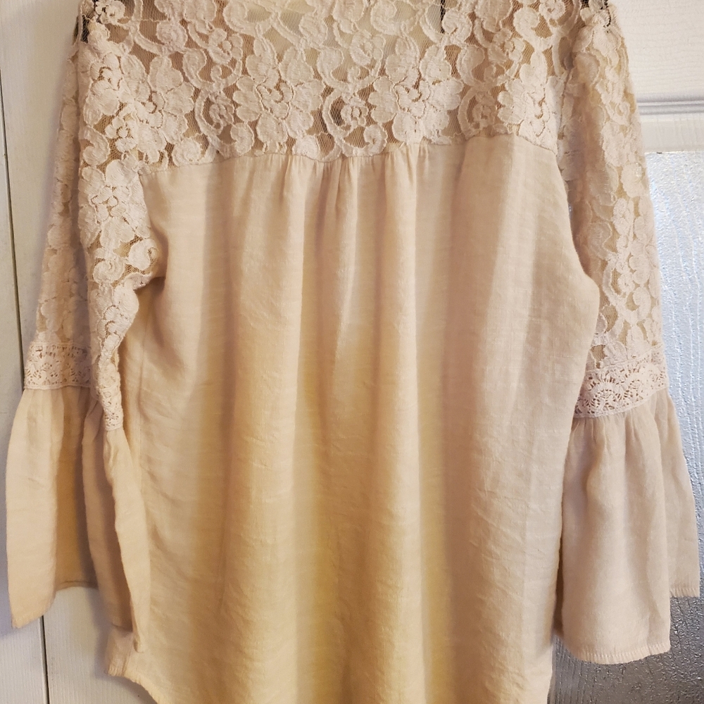 WESTPORT IVORY LACE TOP S LG - Picture 8 of 10